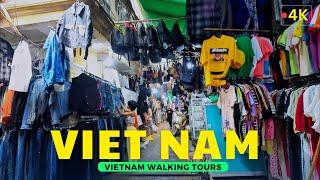  Vietnam Travel [4k] | Hanoi second hand market | Vietnam Walking Tours