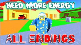 NEED MORE ENERGY - All Endings [ROBLOX]