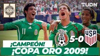 Futbol Retro: ¡México humilla a Estados Unidos! | México 5- 0 EUA - Copa Oro 2009 | TUDN