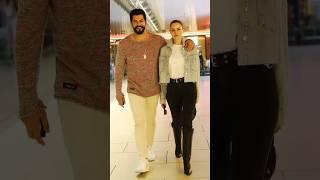 Burak Ozcivit with wife Fahriye Evcen #short #burakozcivit #fahriyeevcen #osmanbey #shorts