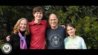 Ambassador Jonathan Henick and his family