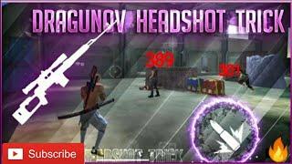 Dragunov one tap headshot trick