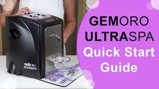 GEMORO ULTRASPA (Quick Start Guide)