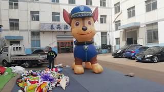 Paw Patrol Inflatable Large Chase Dog Inflatable PawPatrol for City Parade Decoration