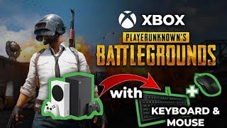 How to play PUBG with Keyboard and  Mouse on XBOX Series X/S Console