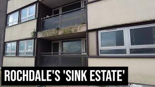 walking around Rochdale's dodgy estate!