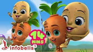 Kusumari Kusumari - Baby Song | Kannada Rhymes for Children | Infobells #kannadarhymes #babysongs