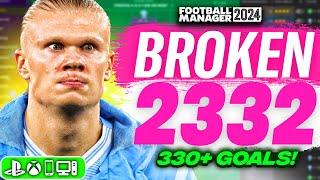 GAME-BREAKING FM24 Tactic! 330+ Goals/5.7+ Goals | Best FM24 Tactics!