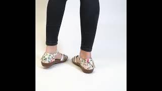 Rieker - Ladies Shoes Floral Multi M1650-91 | Shuperb™