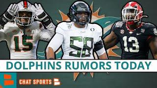 Miami Dolphins Rumors: Draft Penei Sewell? Pass Rusher At Pick No. 18? + NFL Training Camp Fest?