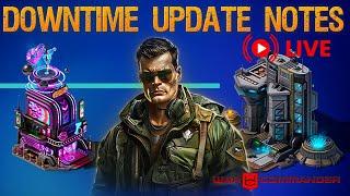 War Commander Live: Downtime Update Notes - Skirmish Briefing.