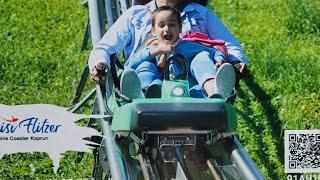 Tiny Feet ,fun at Alpine Coaster