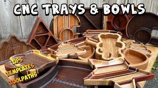 How to Make Trays & Bowls with a CNC