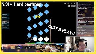 [OSU!MANIA] 7.31 Toby Fox (Remixed by Camellia) - MEGALOBANIA 4k x1.25 New PB!!