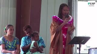 Vanessa Quai| The University of the South Pacific anthem