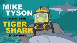 Mike Tyson's Tiger Shark Moment - JRE Toons