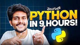 Python Full Course in *Telugu* | Zero to Hero by Swaroop | One Shot | 9 HOURS