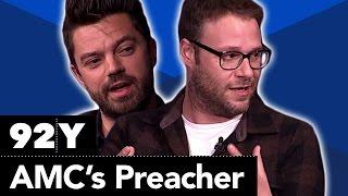 AMC's Preacher: Seth Rogen, Sam Catlin, Garth Ennis, Dominic Cooper, Joseph Gilgun and Ruth Negga