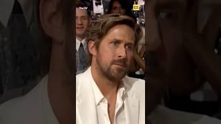 Ryan Gosling’s Reaction to I’m Just Ken Winning Best Song at the Critics Choice Awards  #shorts