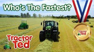 Who's The Fastest? Tractor Ted Clips : Summer Olympics! 