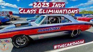 2023 Class Eliminations NHRA US Nationals Heads Up Drag Racing Action Interview Wheelies Muscle Cars