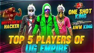 Top 5 Hackers Of UG EmpireUnderrated Heroes !!