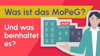 MoPeG - Gesetz zur Modernisierung des Personengesellschaftsrechts