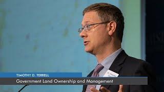 Government Land Ownership and Management | Timothy D. Terrell