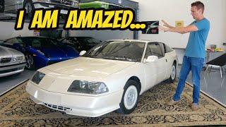 The Renault Alpine Is a Very Rare, VERY WEIRD 80's Car That You Actually Want to Drive