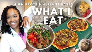 Plant-Based What I Eat In A Day + Life Update | High protein, healthy recipes, easy weeknight dinner