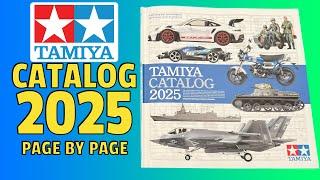 Exploring The NEW Tamiya Catalogue 2025 Scale Models - Page by Page