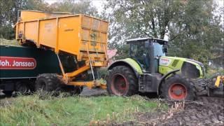 [HD] Johann Janssen - Maisernte mit Überladewagen | Ostfriesland