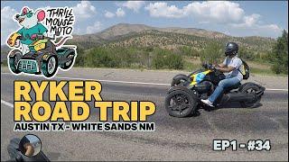 Can-Am Ryker Road Trip - Roswell, NM  EP1