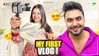 Nayi dulhan ne bnaya first vlogmja hi aa gya