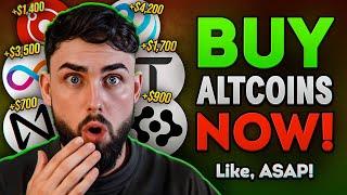 The Next 90 Days Will Make Us Millions With These Altcoins!!!