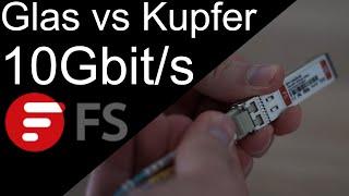 10Gbit im LAN - Glas vs. Kupfer