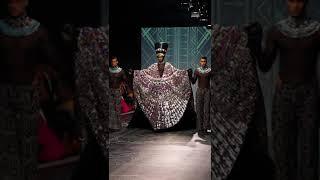 Arab Fashion Week in Dubai 2022 Nefertiti by Michael Cinco