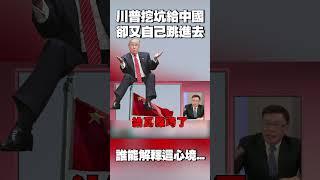 他搖頭：美國這麼大的國家 怎麼會選出這麼笨的人｜「川普挖坑給中國」卻又忍不住自己跳進去？#獨家觀點 #環球大戰線 @globalvisiontalk