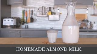 【素食 Vegan】自製無添加杏仁奶 / ASMR Homemade Almond Milk