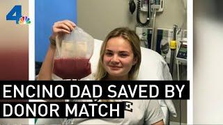 Encino Dad Saved by Be The Match Donor | NBCLA