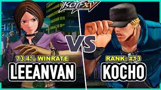 KOF XV  Leeanvan (Ángel/Whip/Isla) vs Shinobu Kocho (Geese/Ralf/Clark)  Steam