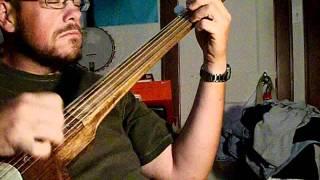 "Dandelion Summer" Fretless Mountain Banjo Clawhammer Original