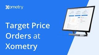 Target Price Orders (TPO): On-Demand Manufacturing at Your Price