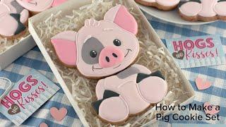 How to Make Adorable Pig Cookies for Valentine's Day