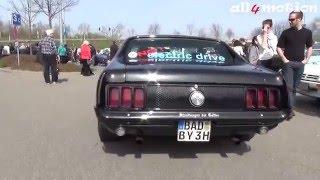 1970 Ford Mustang black / motorsound BadBoy NO electric drive