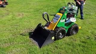 Kanga Kid Mini Loader for tight access