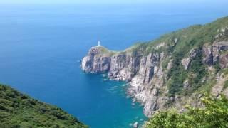 Japan's most beautiful island)Fukue jima of GOTO islands:OSEZAKI light house(五島列島 福江島 大瀬崎灯台)