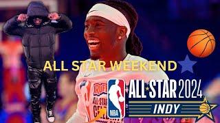 Got invited to NBA ALL STAR celebrity game ft Kai Cenat, Lil Wayne, 50 cent | ALL STAR WEEKEND VLOG