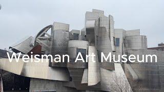 Weisman Art Museum - Modern American Art and traditional Korean furniture.