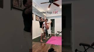 Couples Yoga #yogapartner #couplegoals